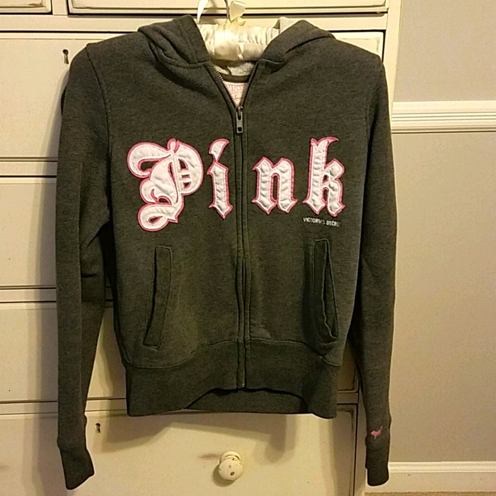 Virtoria Secret Zip up Hooded Sweatshirt